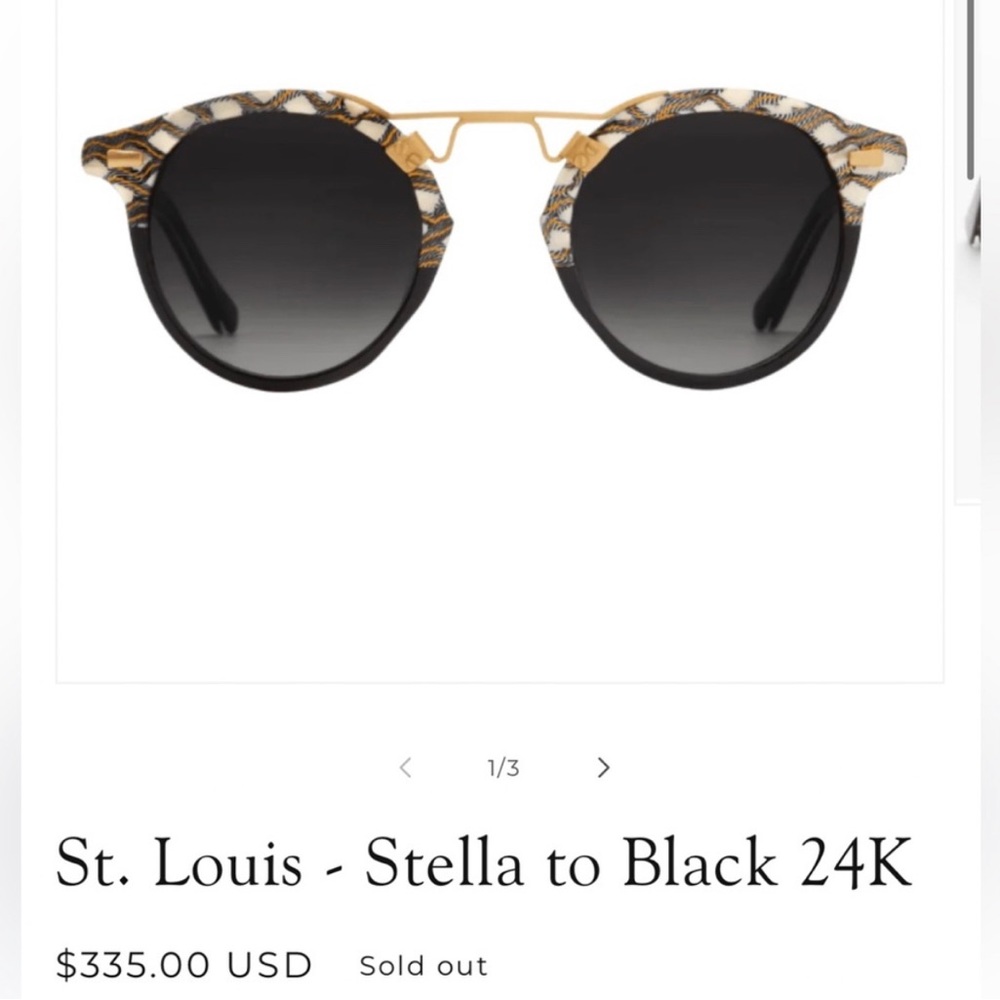St. Louis classics Stella to black 24k never worn